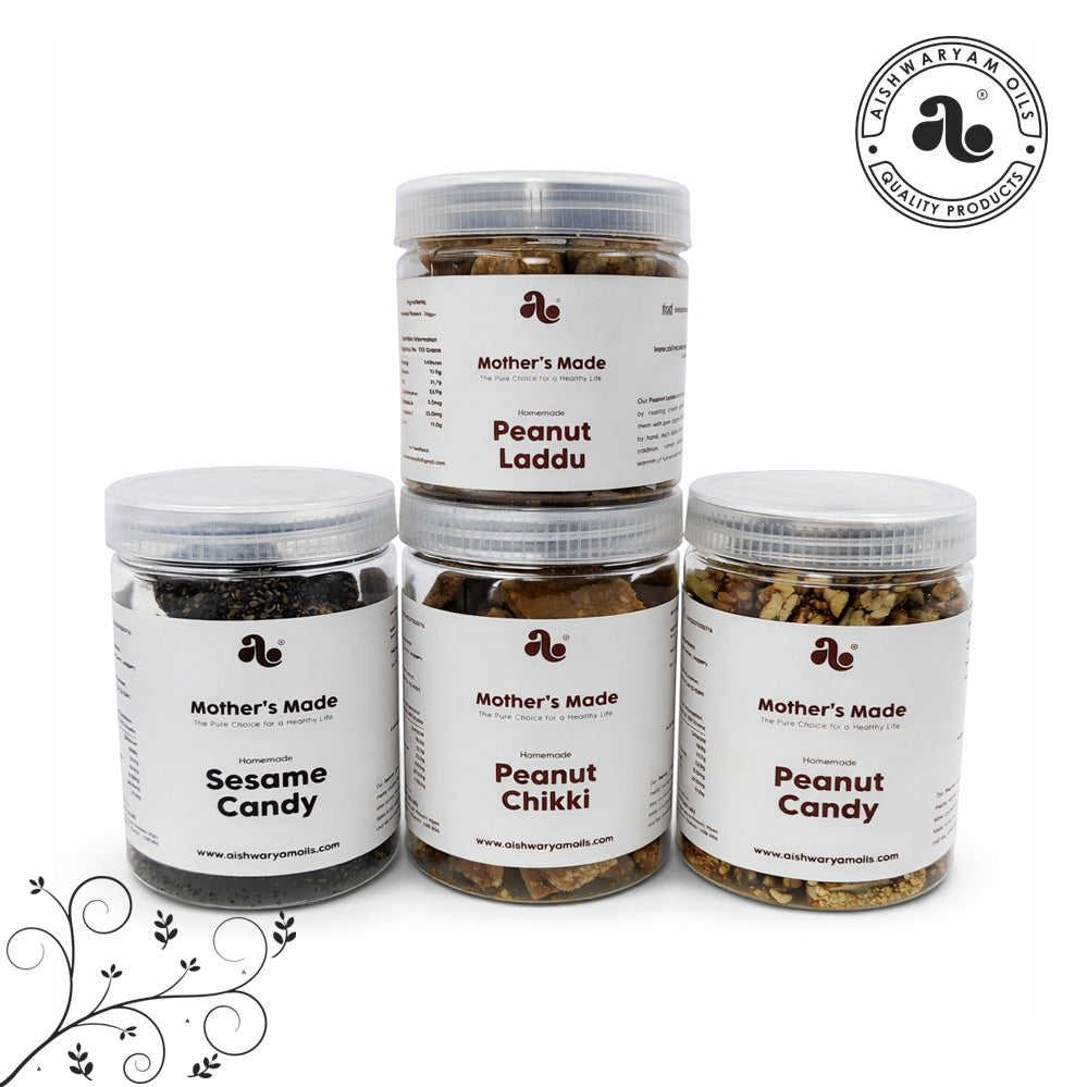 Traditional Peanut & Sesame Sweets Combo