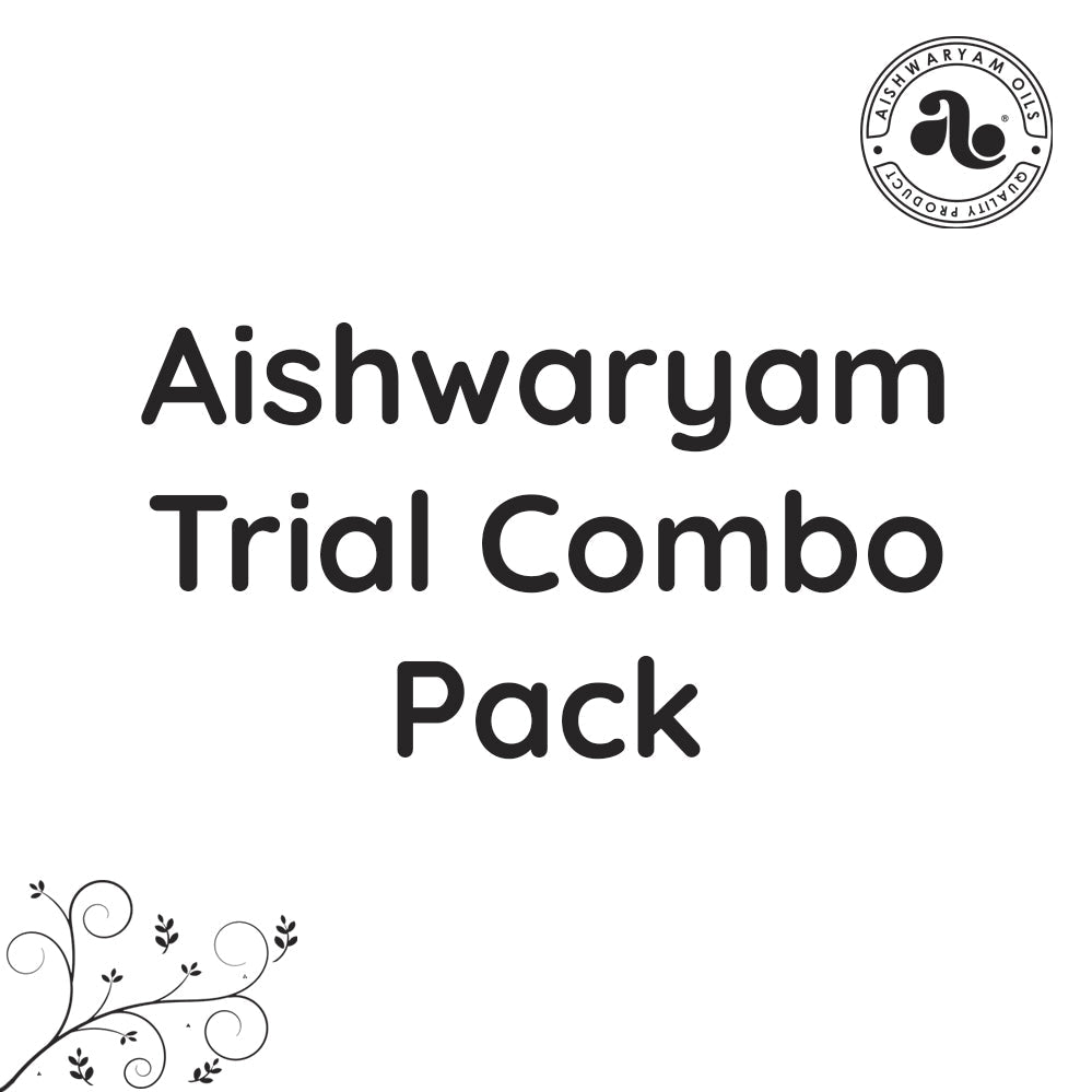 Try Aishwaryam Oils Trial Combo Pack – Experience the Purity of Tradition