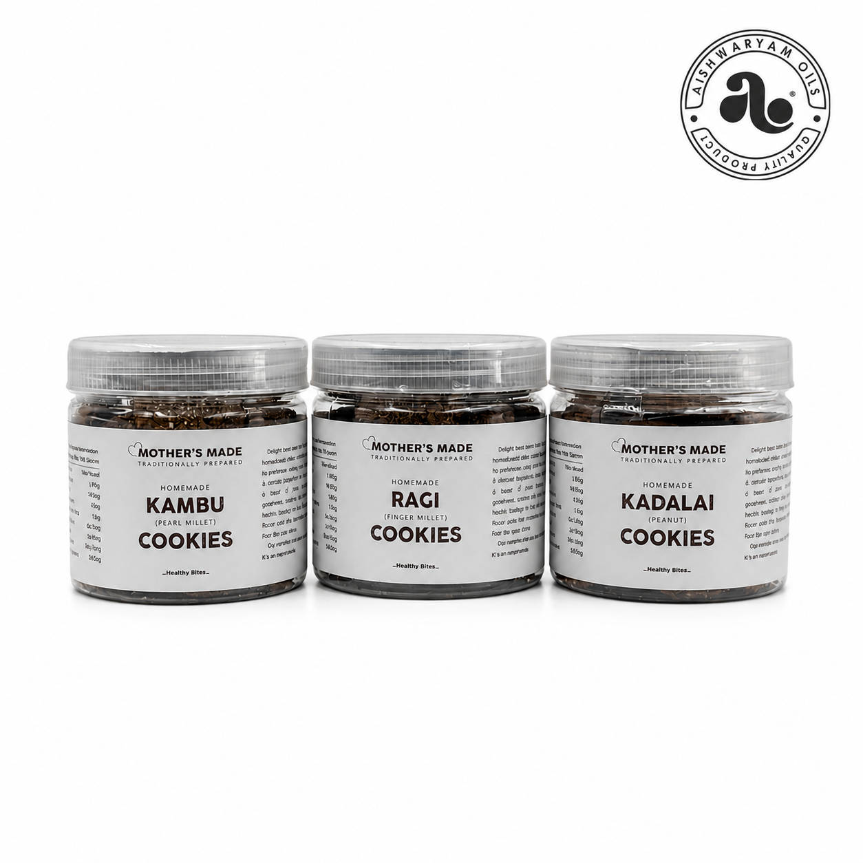 Ragi, Kambu & Kadalai Cookies Combo Pack