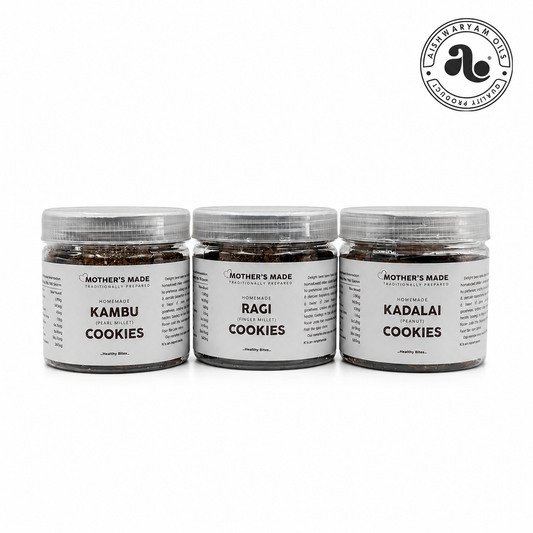 Ragi, Kambu & Kadalai Cookies Combo Pack
