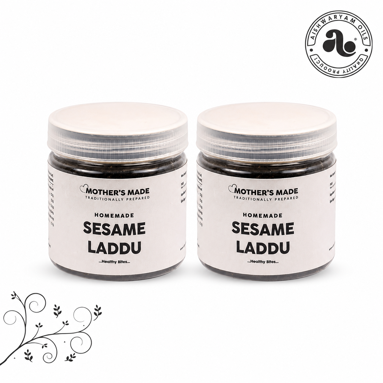 Sesame Laddu – Pack of 2 (235g Each)