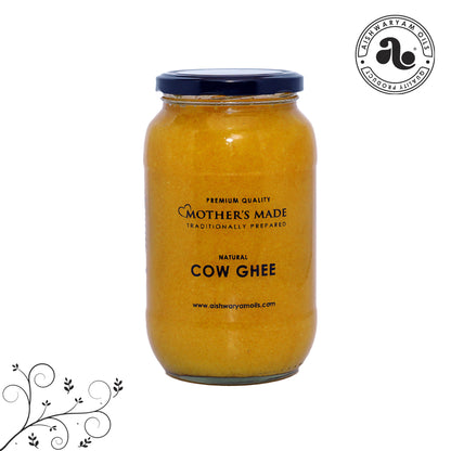 Cow Ghee 1 Litre (Glass Bottle)