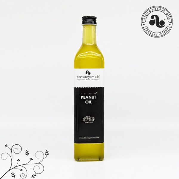 Groundnut Oil 750ml (Glass Bottle)