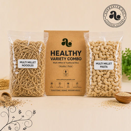 Millet Power Combo (Multi Millet Noodles + Multi Millet Pasta)