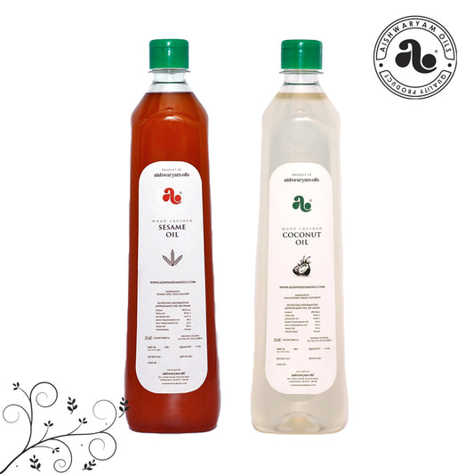 Sesame Oil & Coconut Oil Combo
