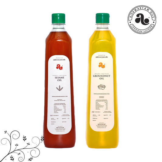 Sesame Oil & Groundnut Oil Combo