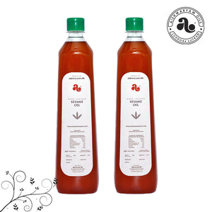 Sesame Oil Multi Pack (1L Pack of 2)