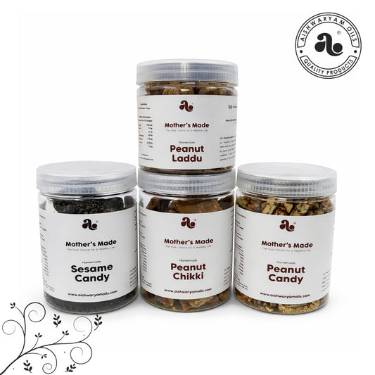 Traditional Peanut & Sesame Sweets Combo